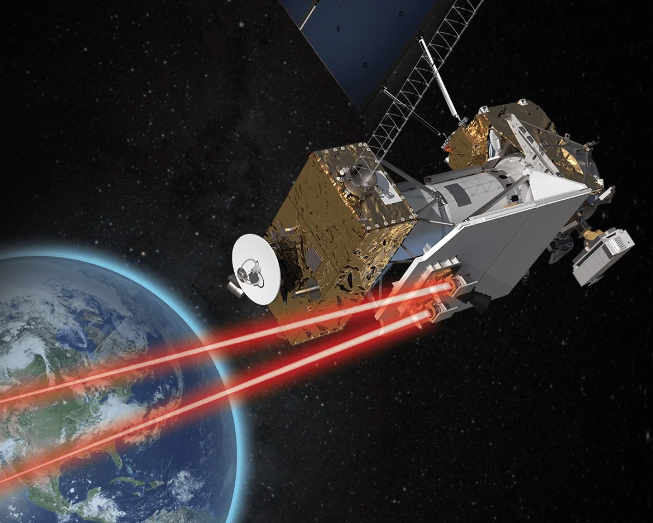 Satellite mirrors